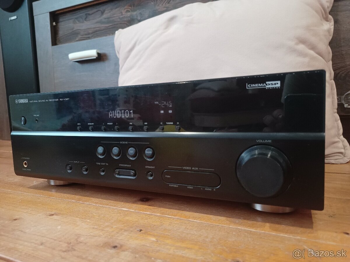 Yamaha RX-V367 receiver 5.0 + diaľkové ovládanie