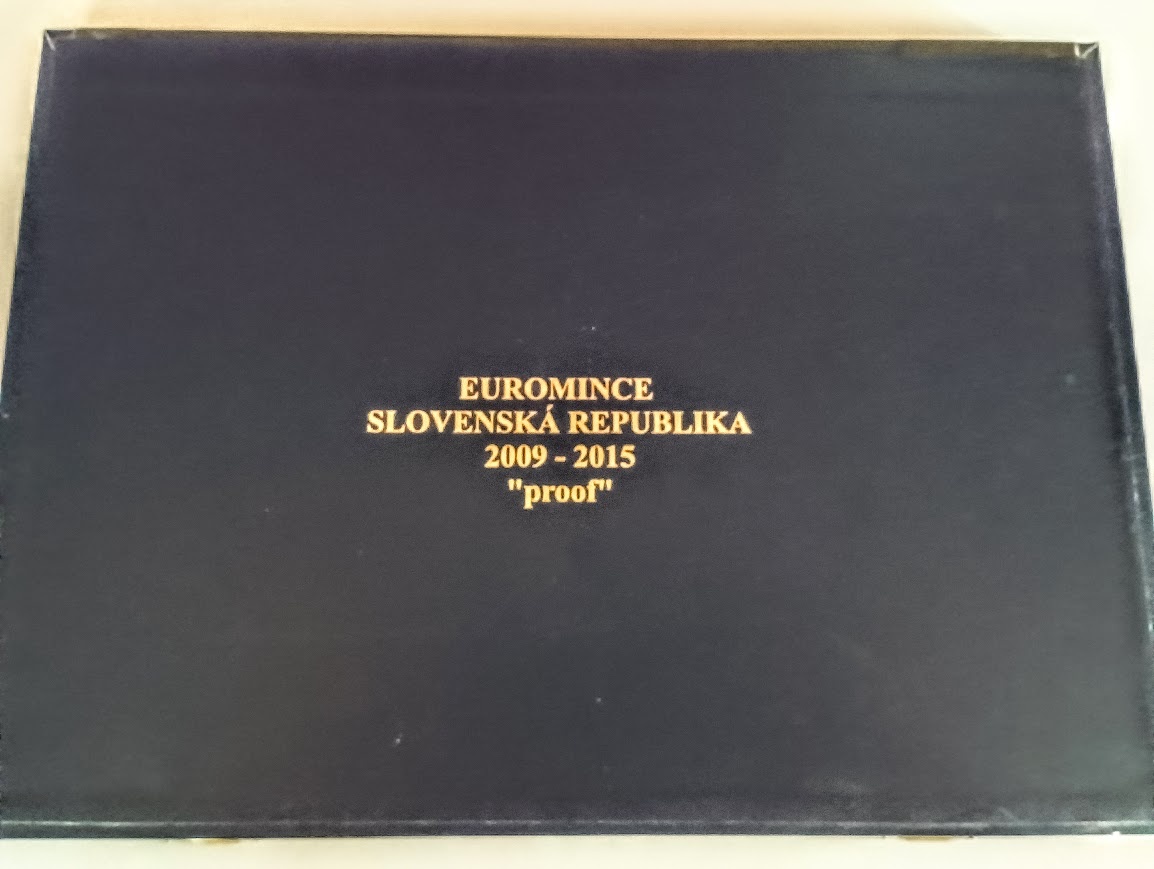 EURO KAZETA SLOVENSKE MINCE 2009-2015