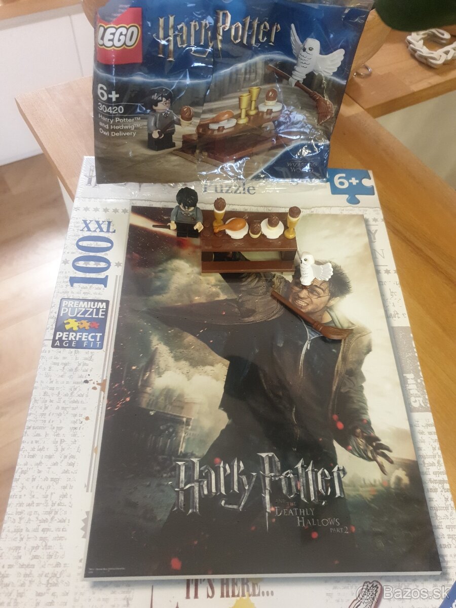 Skladacky Harry Potter XXL+ Lego Harry Potter+Hedwig