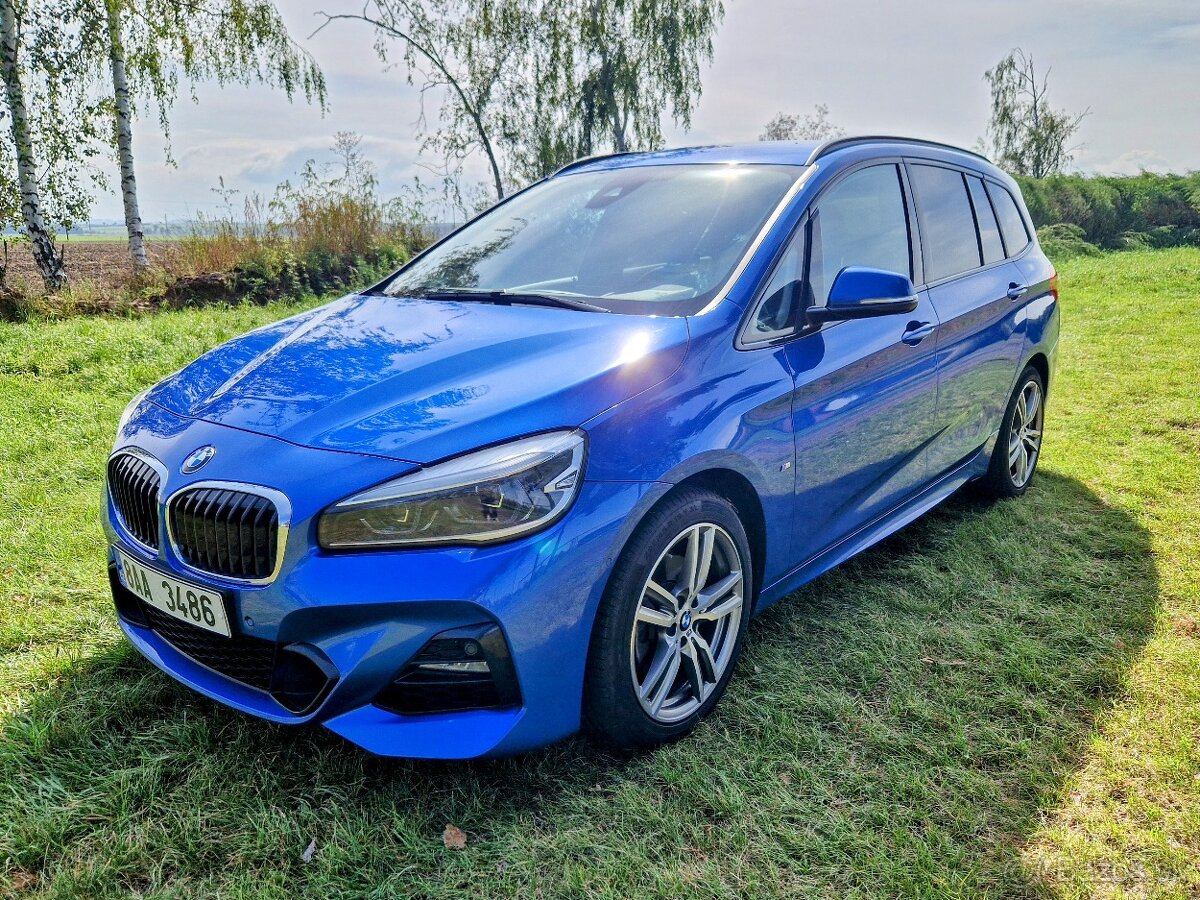 BMW 218i GranTourer M-Sport 7Míst Koupené v CZ odpočet DPH