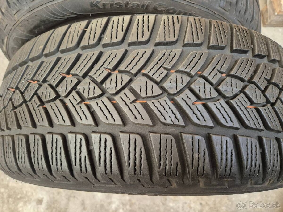 215/55 r17 zimné 2 ks FULDA dezén 8,2 mm DOT2021