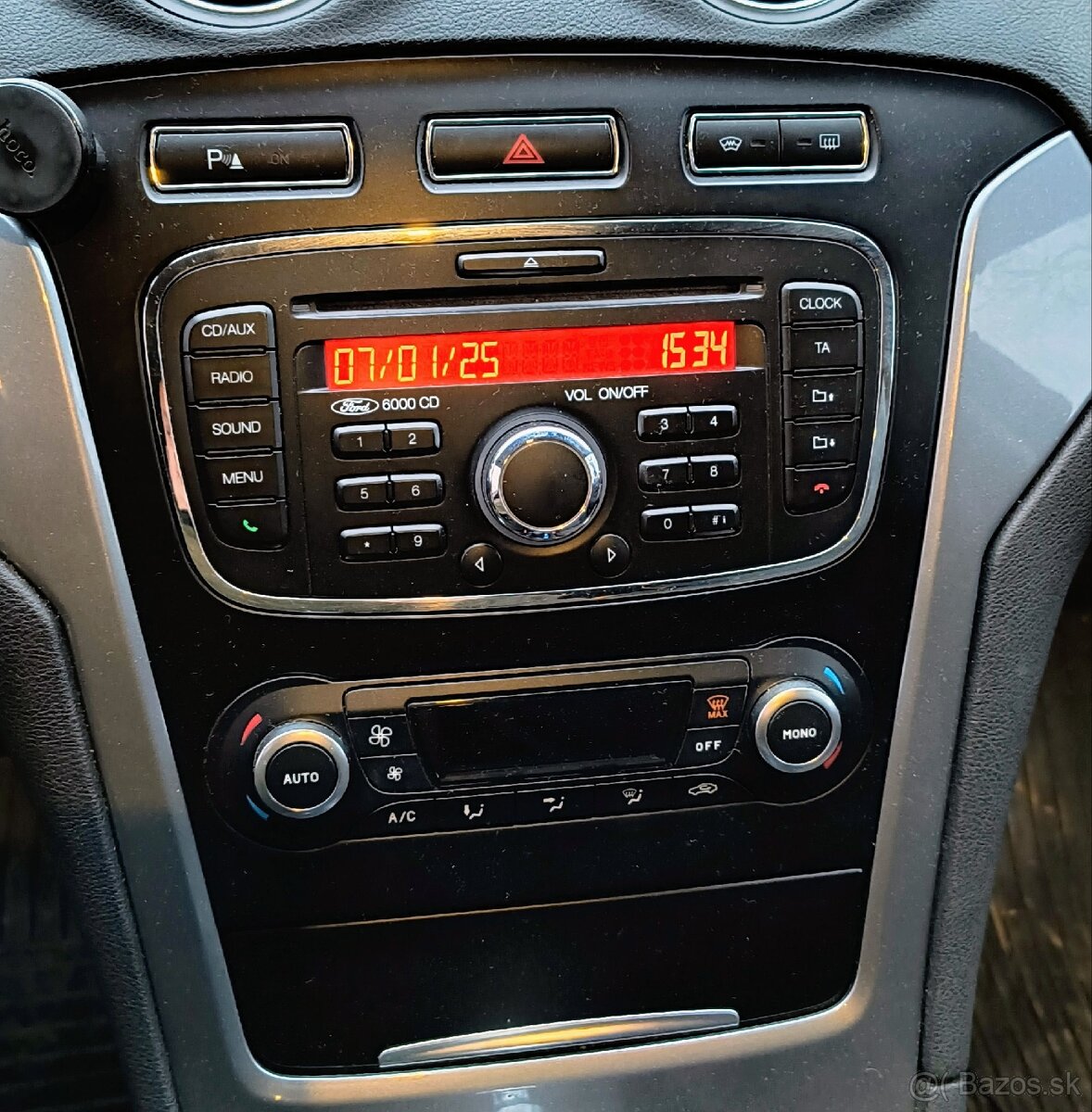 Ford Mondeo rádio