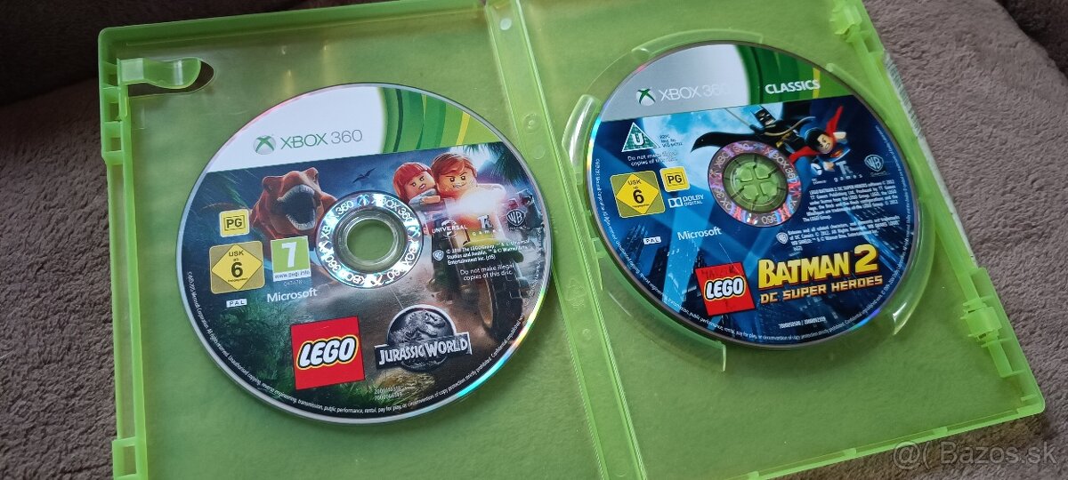 Lego Jurassic world,lego Batman 2 pre Xbox360