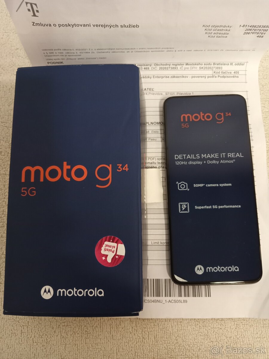 Motorola Moto G34 5G Nová