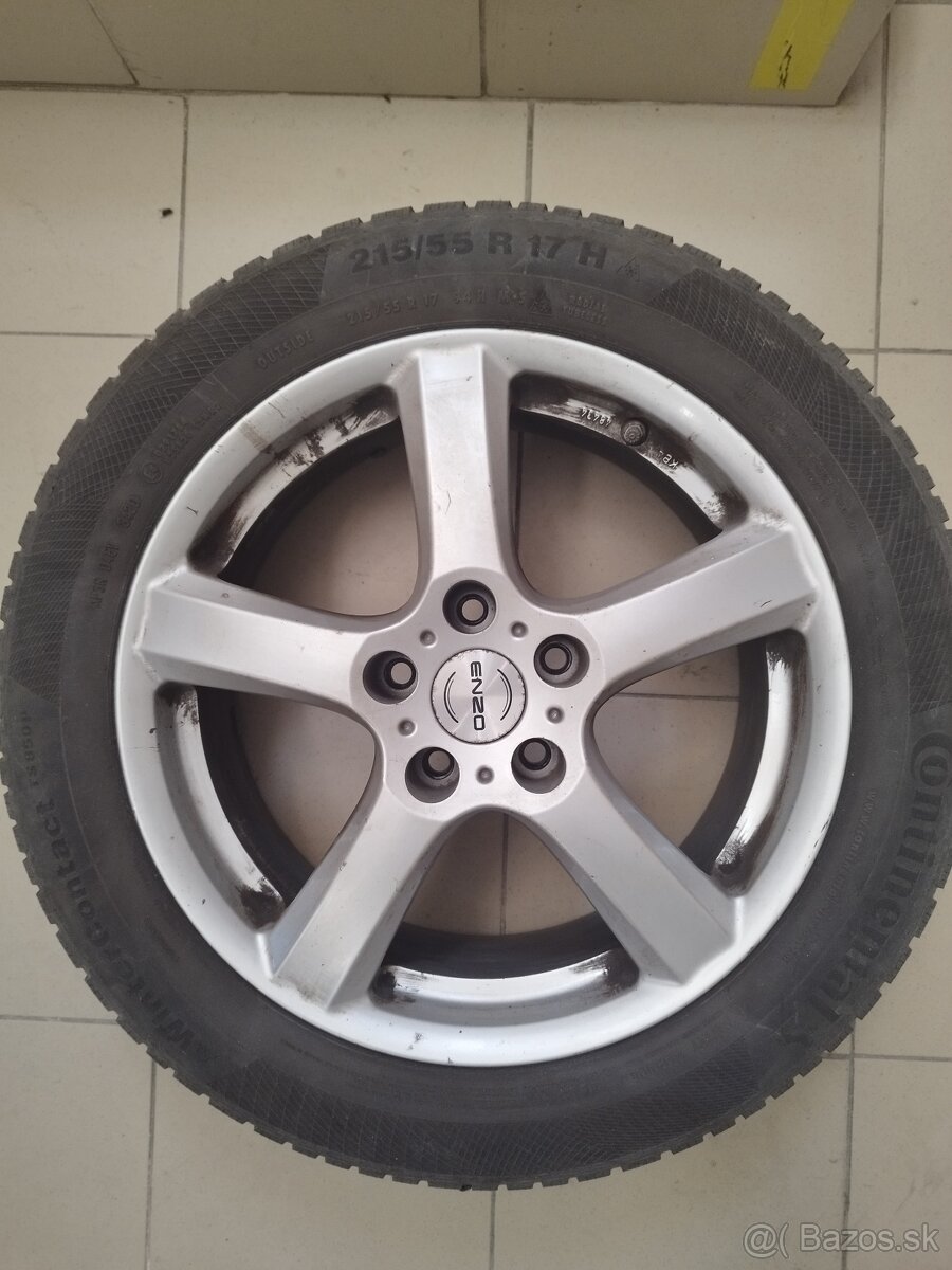 215/55 R17 zimné Toyota avensis