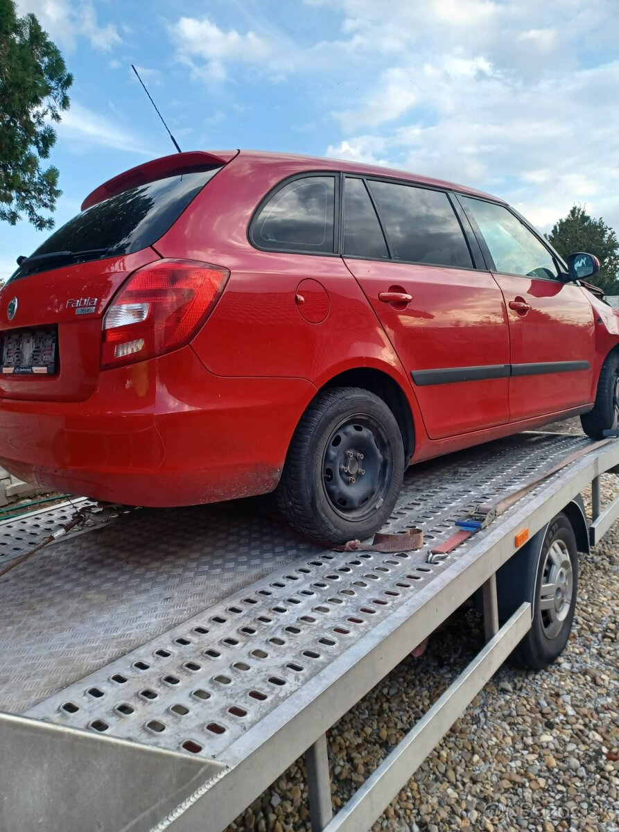 Rozpredám škoda Fabia II 1.6Tdi 66,77kw