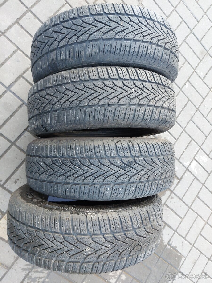 Predam 4ks zimné pneumatiky 195/65R15 91T