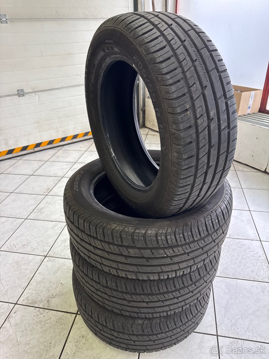 Predám letné 4ks 205/55 R16 GT ALTIMAX