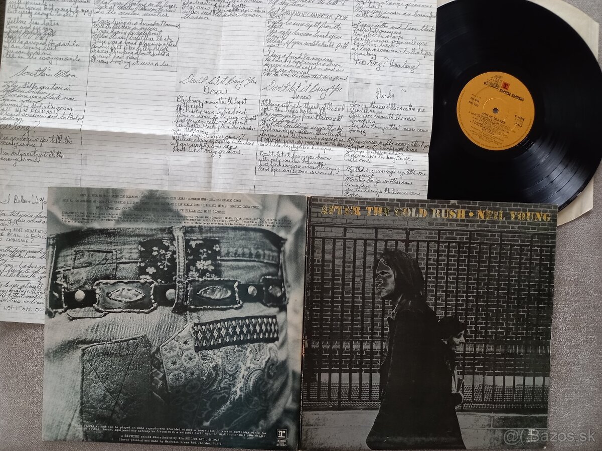 Neil YOUNG “After The Goldrush” /Rerprise 1970/ rozkl. obal+