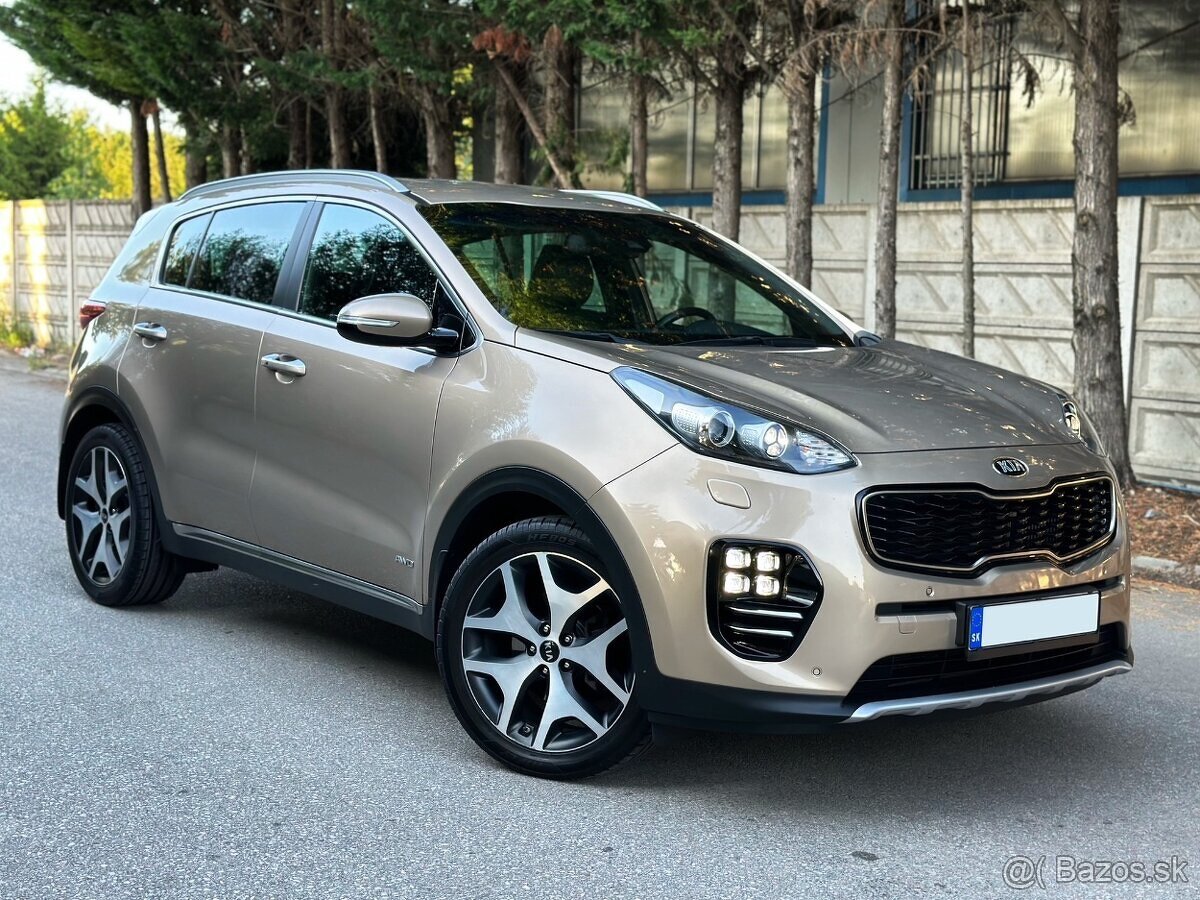 KIA SPORTAGE 2.0 CRDi 4WD 185k AT GT-LINE /SK AUTO /1MAJITEĽ