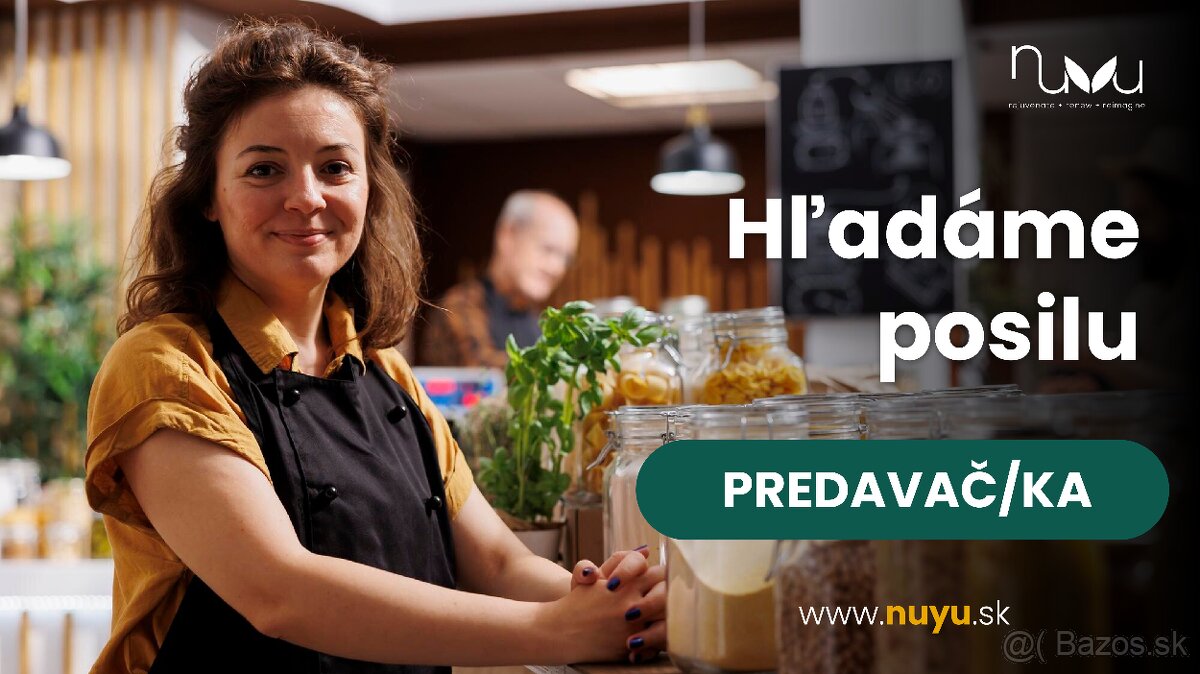 Predavač/Predavačka v obchode so zdravou výživou