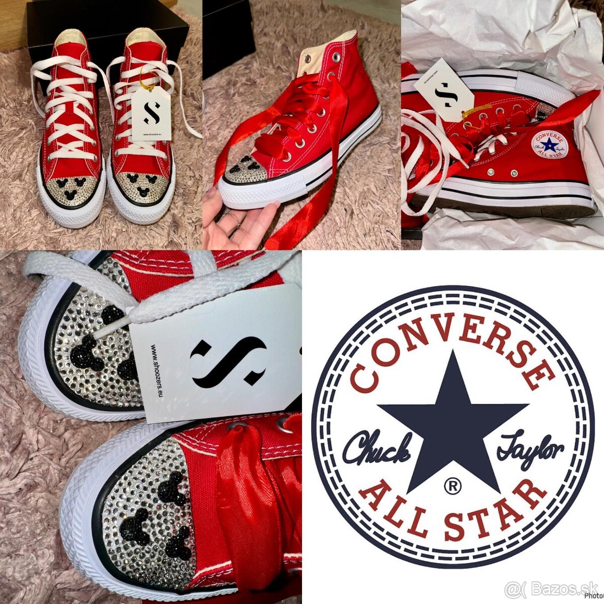 shoozers converse mickey mouse original nove tenisky