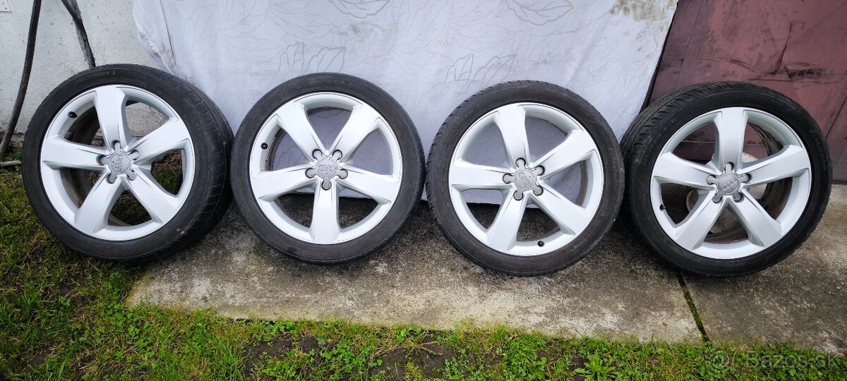 5x112,r18,7,5J,et37,orig.AUDI,225-40-r18- top stav