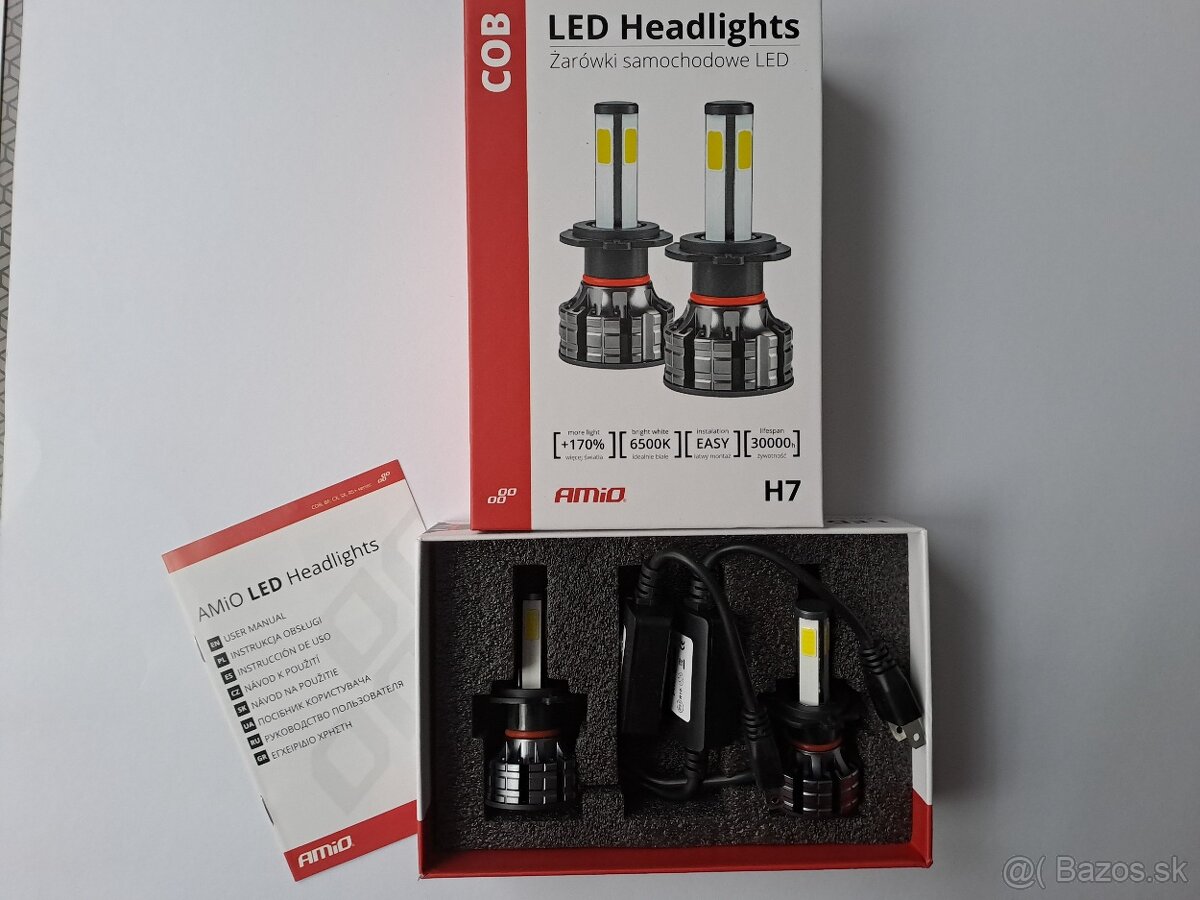 Led žiarovky H7-38W-3800Lm