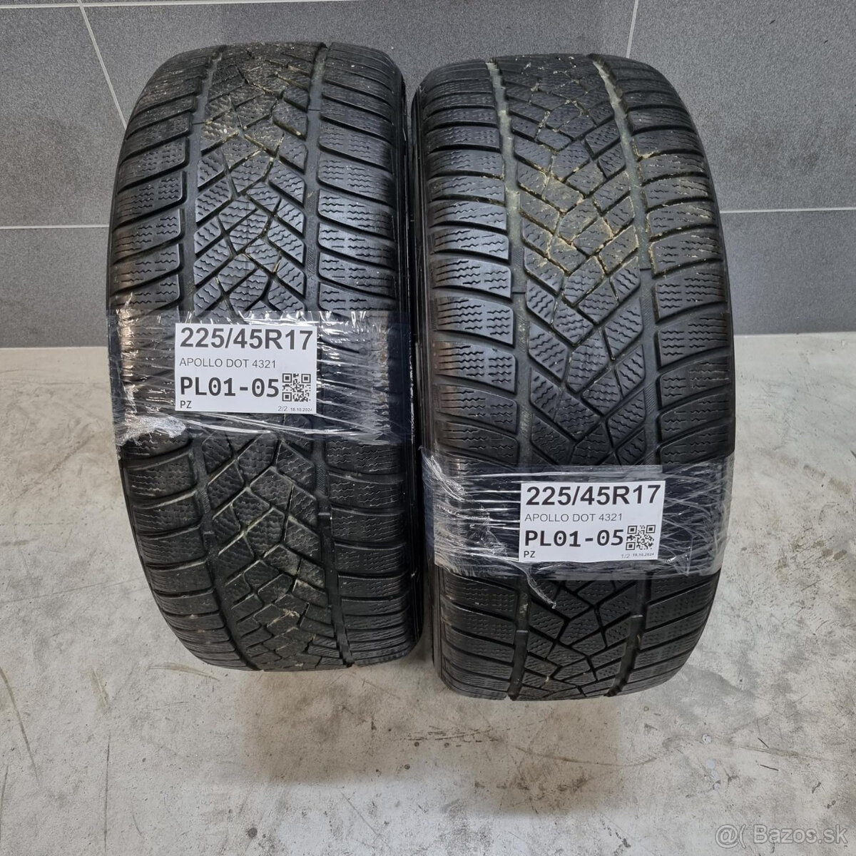 Zimné pneumatiky 225/45 R17 APOLLO DOT4321