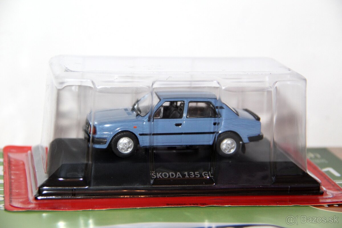 Škoda 135 GL 1988 DeAgostini 1:43