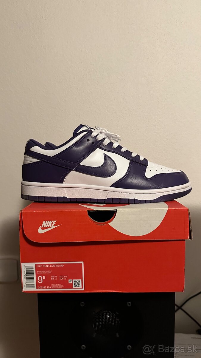 Nike Dunk Low Court Purple, 43