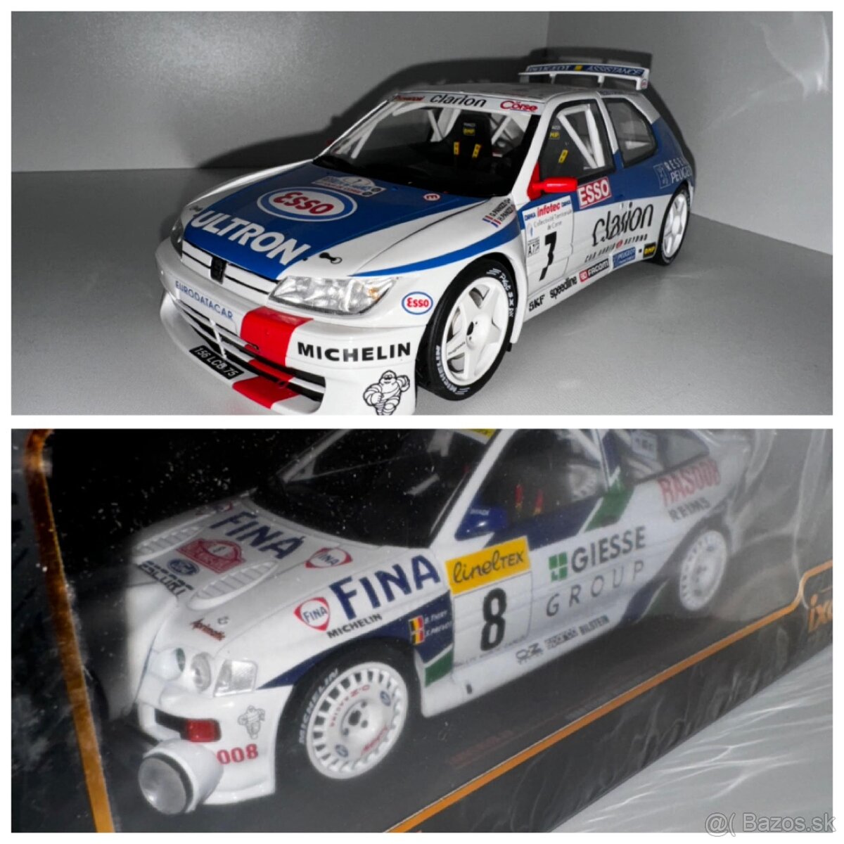 Ford Escort RS / Peugeot 306 1:18