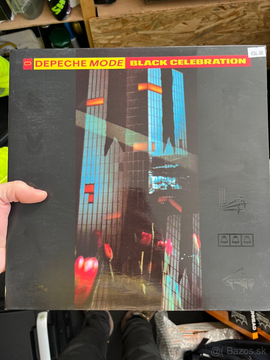 DEPECHE MODE BLACK CELEBRATION LP