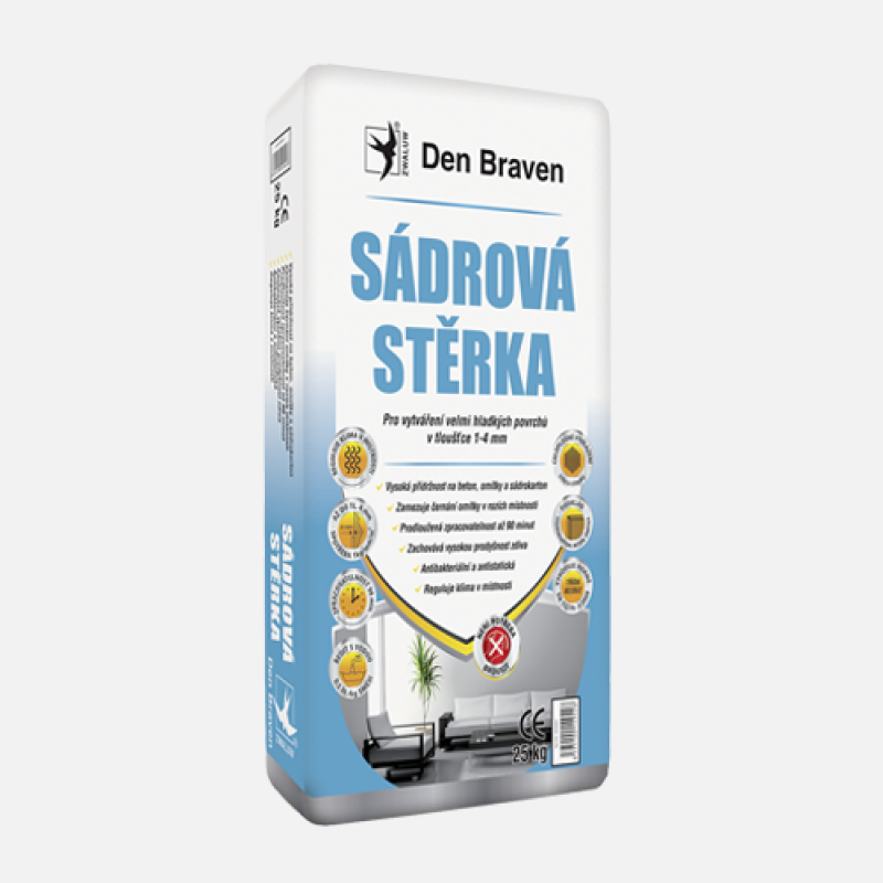 Sadrová stierka 25kg - 100 ks Prešov + BA