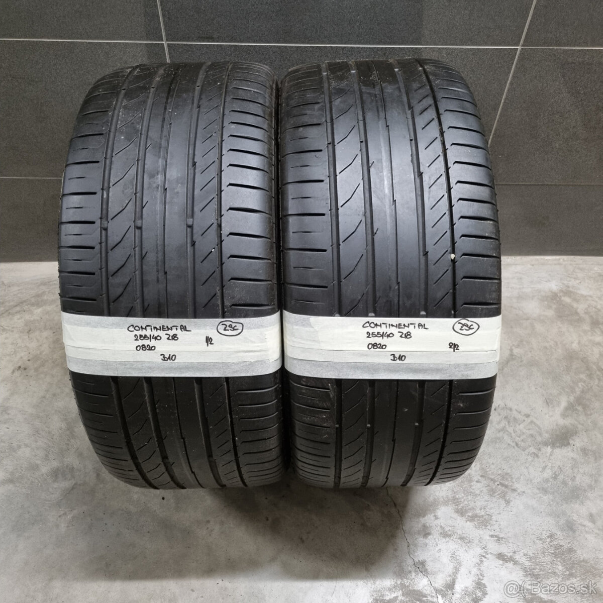 Letné pneumatiky 255/40 R18 CONTINENTAL