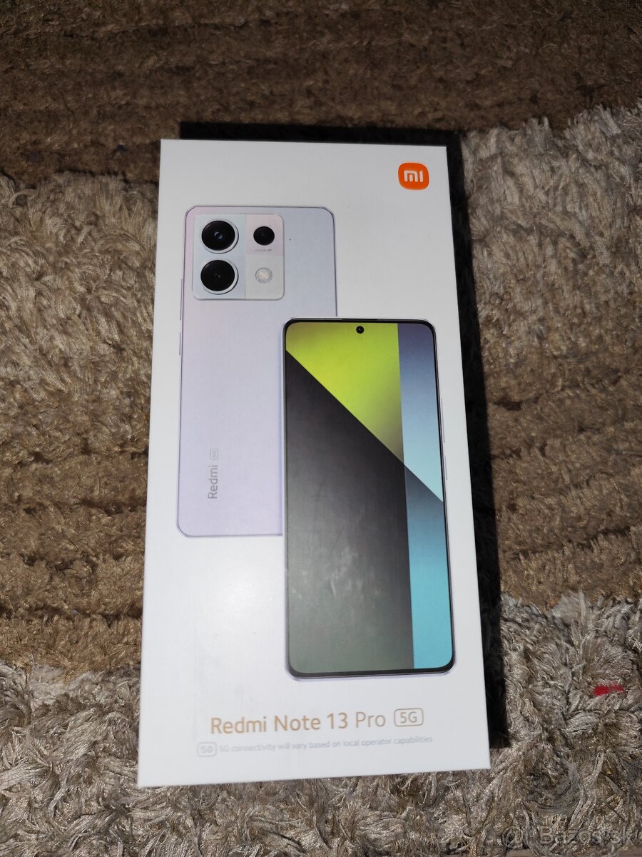 Xiaomi Redmi Note 13 pro 5 G  8GB RAM , 256 GB ROM