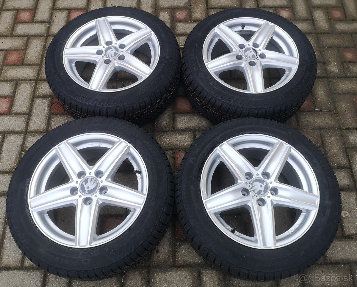 5x112 r16 zimná sada originál Škoda-VW