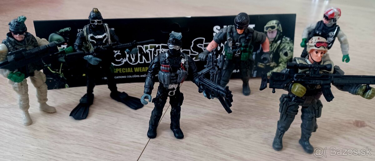 Vojaci Counter-Strike S.W.A.T. figurky