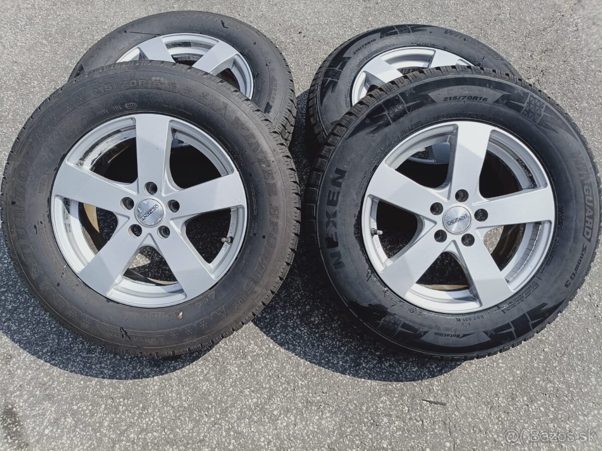 27.Opel Grandland Alu disky 215/70 R16