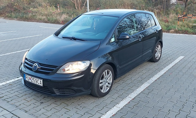 Volkwagen golf 5 plus 1,6i 75 kw benzín - LPG