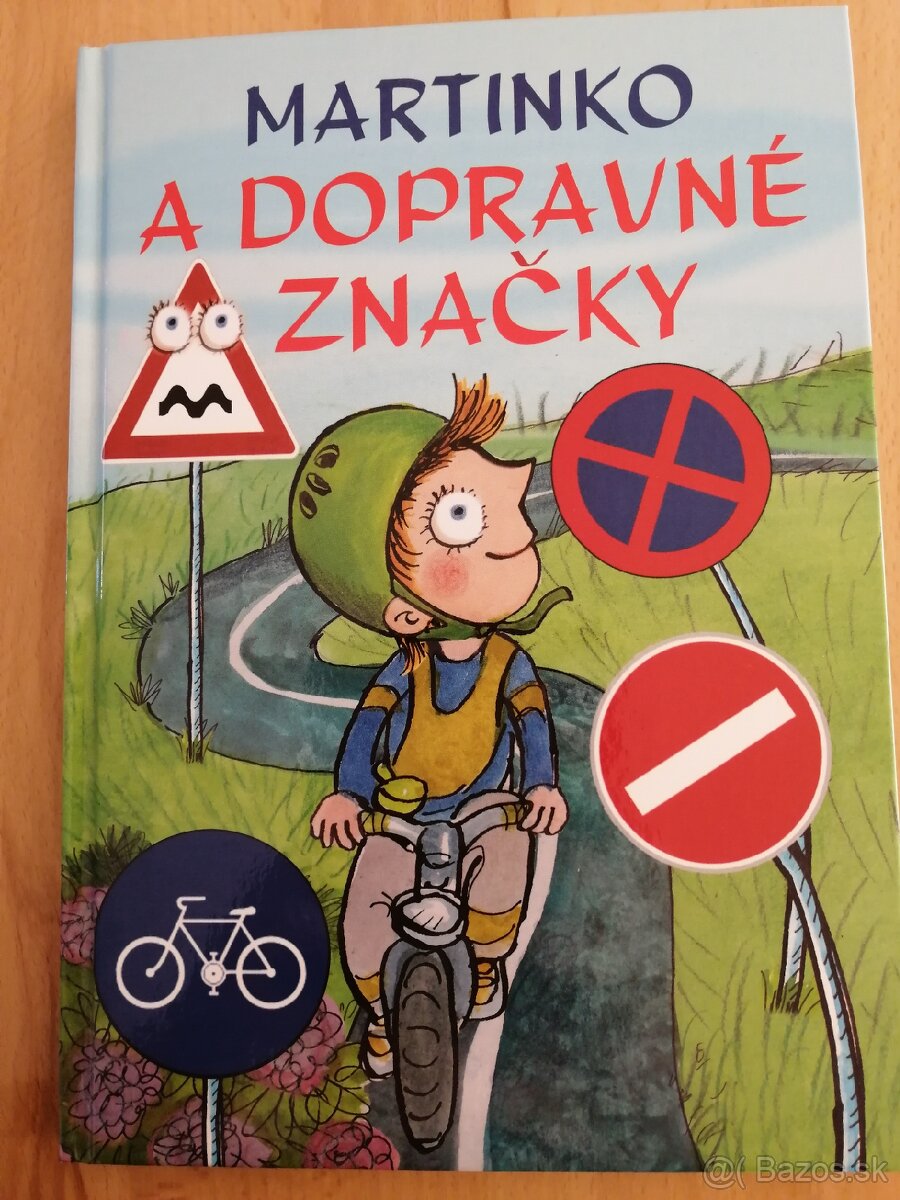 Martinko a dopravné značky kniha