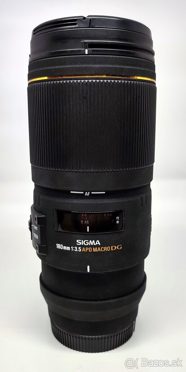 Sigma 180mm F3.5 EX APO Macro DG Sony A-mount (Emount adapt)