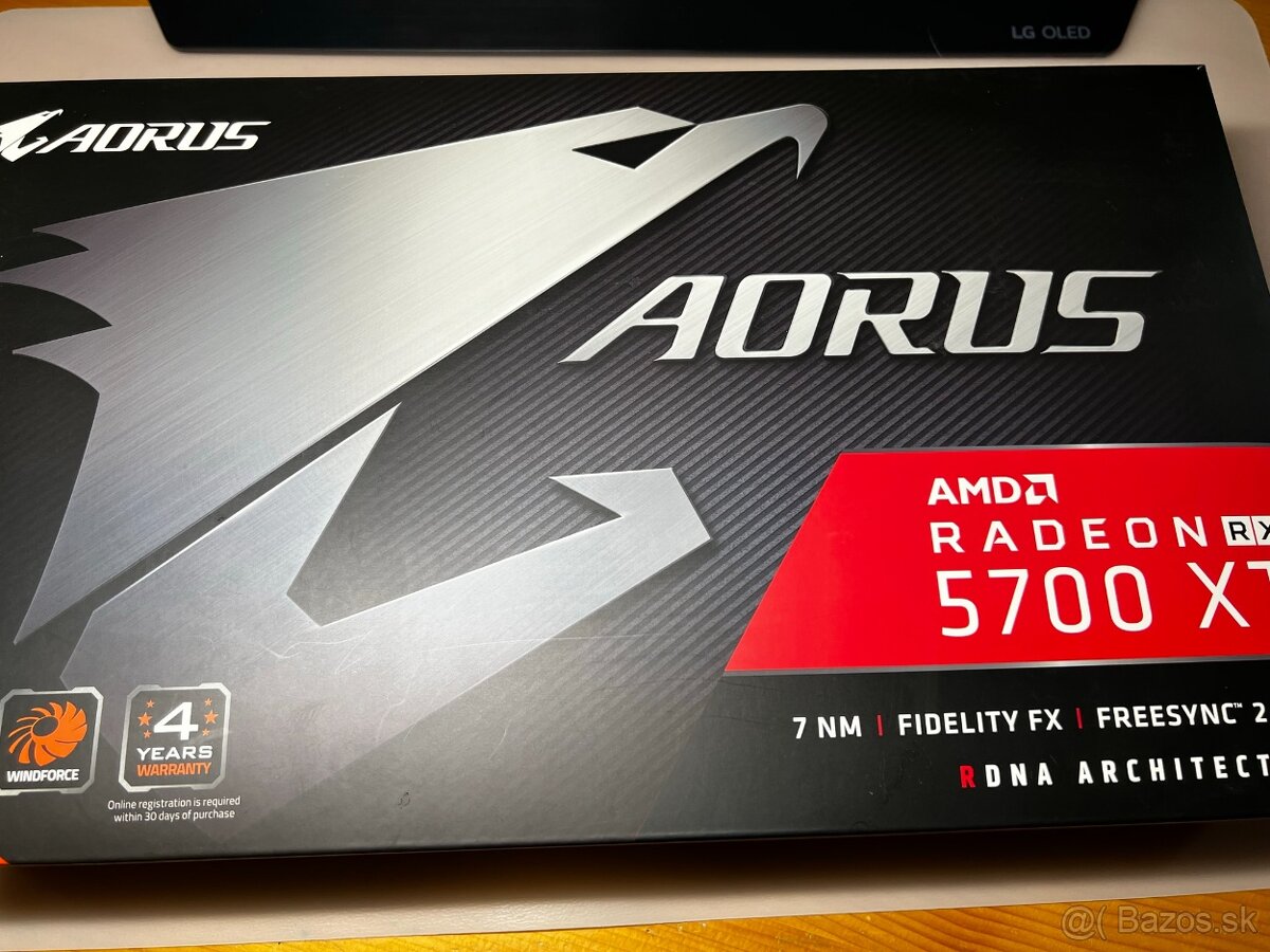 GIGABYTE Radeon RX 5700 XT AORUS 8G