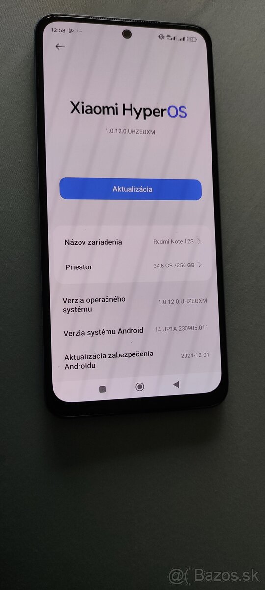 xiaomi redmi note 12s 256gb dual sim dvojmesačný