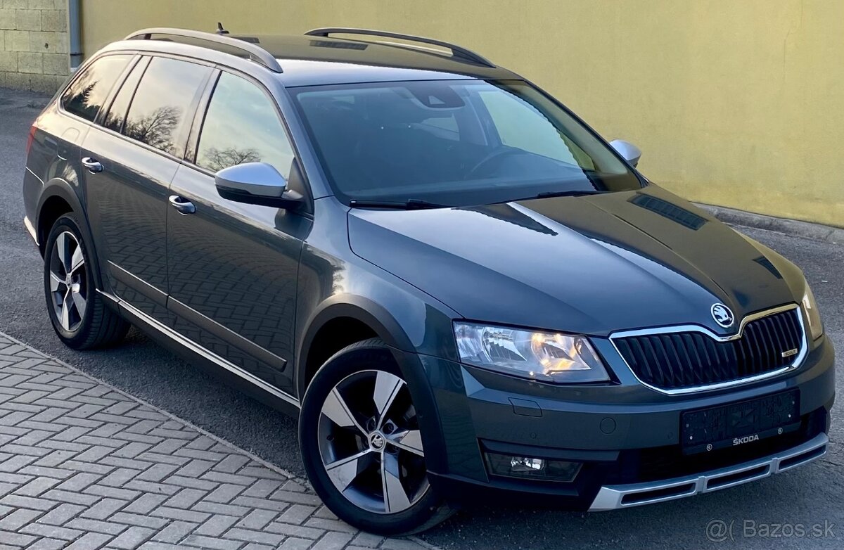 Škoda Octavia SCOUT 2.0 TDI 110KW 4X4 COMBI MANUAL