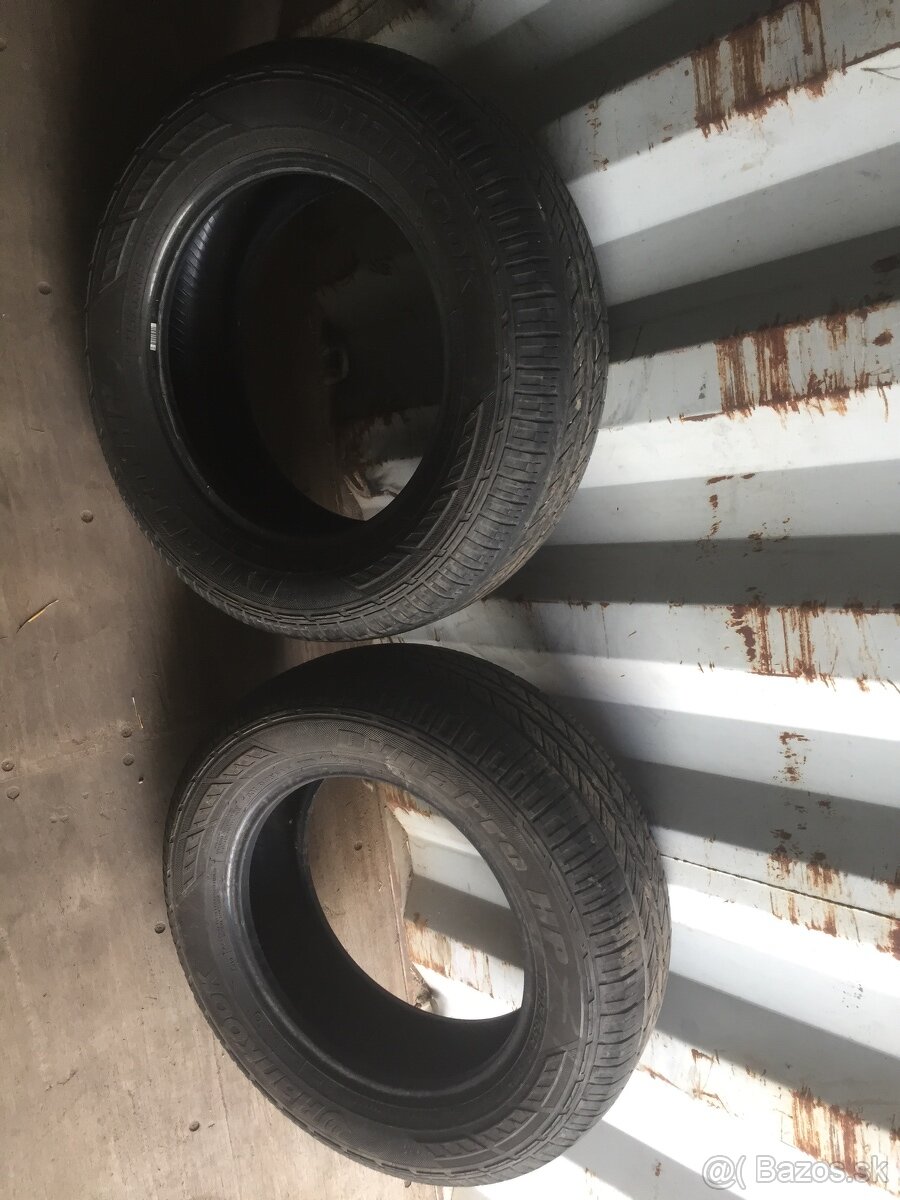 Predam dve letne pneumatiky Hankook 215/65 R16