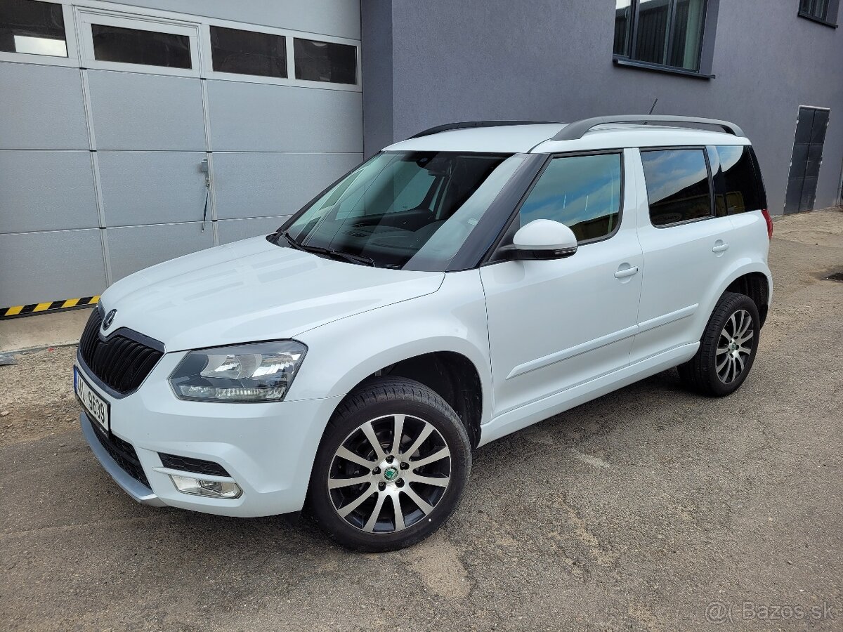 Yeti 1.4TSi 90kW  LPG, r.15, 133000km-GARANCE,  1.40 Kč/km