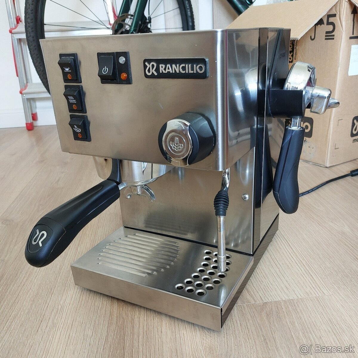 Rancilio Silvia pakovy kavovar