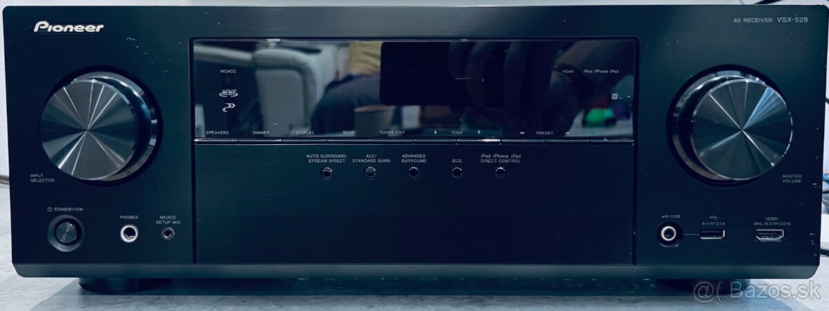 Predám 5.1 kanálový AV receiver Pioneer VSX-528- top stav