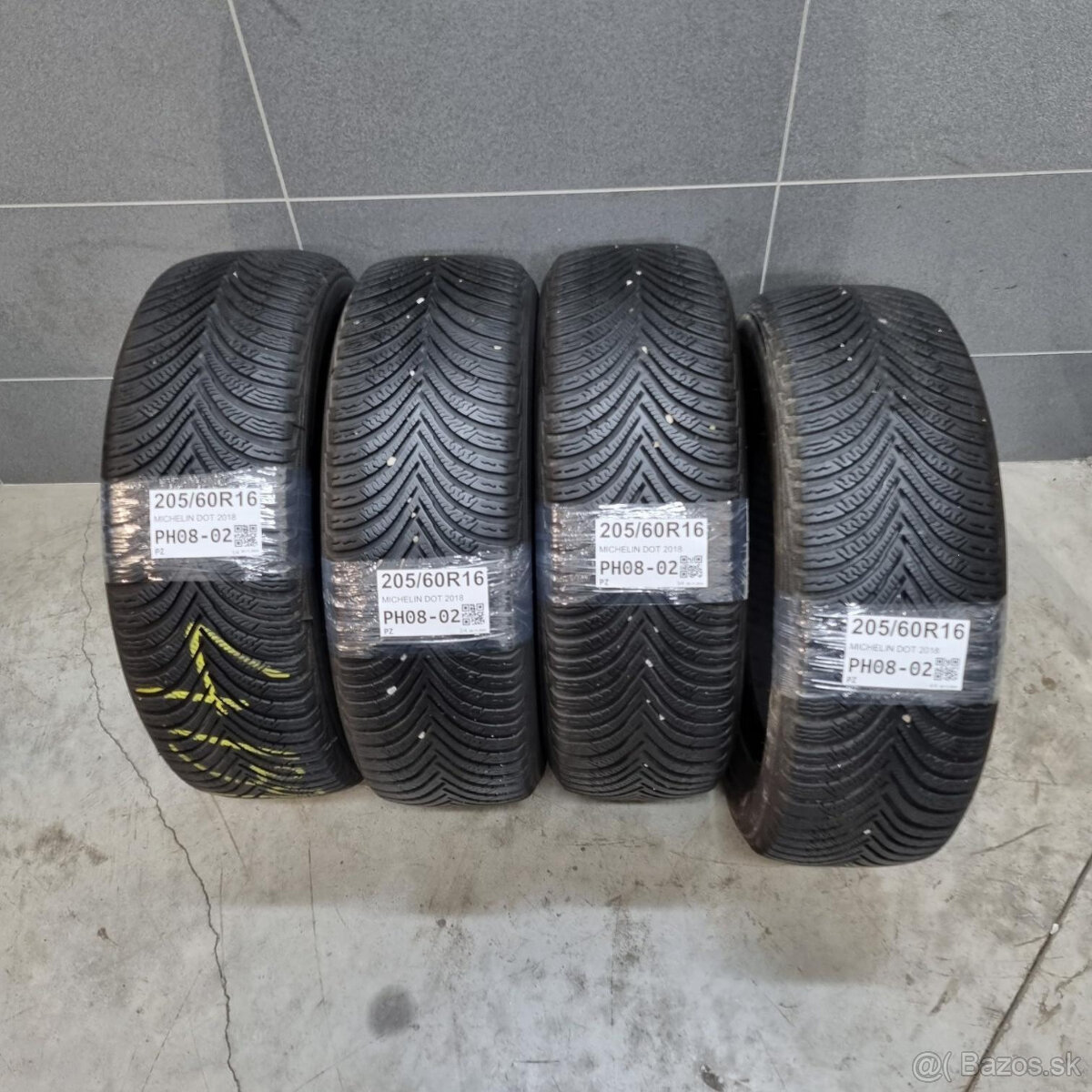 Zimné pneumatiky 205/60 R16 MICHELIN DOT2018