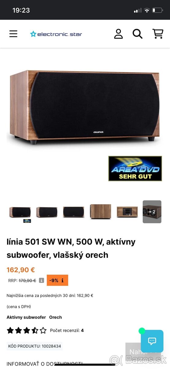 Subwoofer AUNA