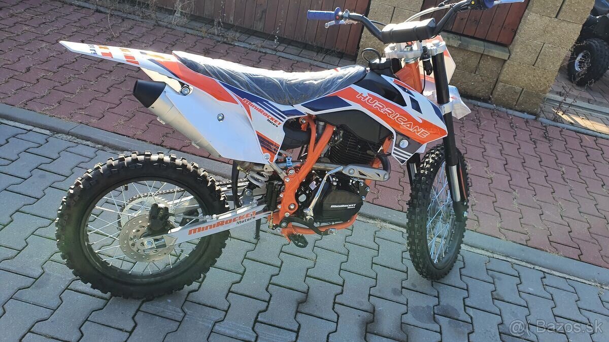 Pitbike MiniRocket Hurricane 250ccm 19/16 oranžová