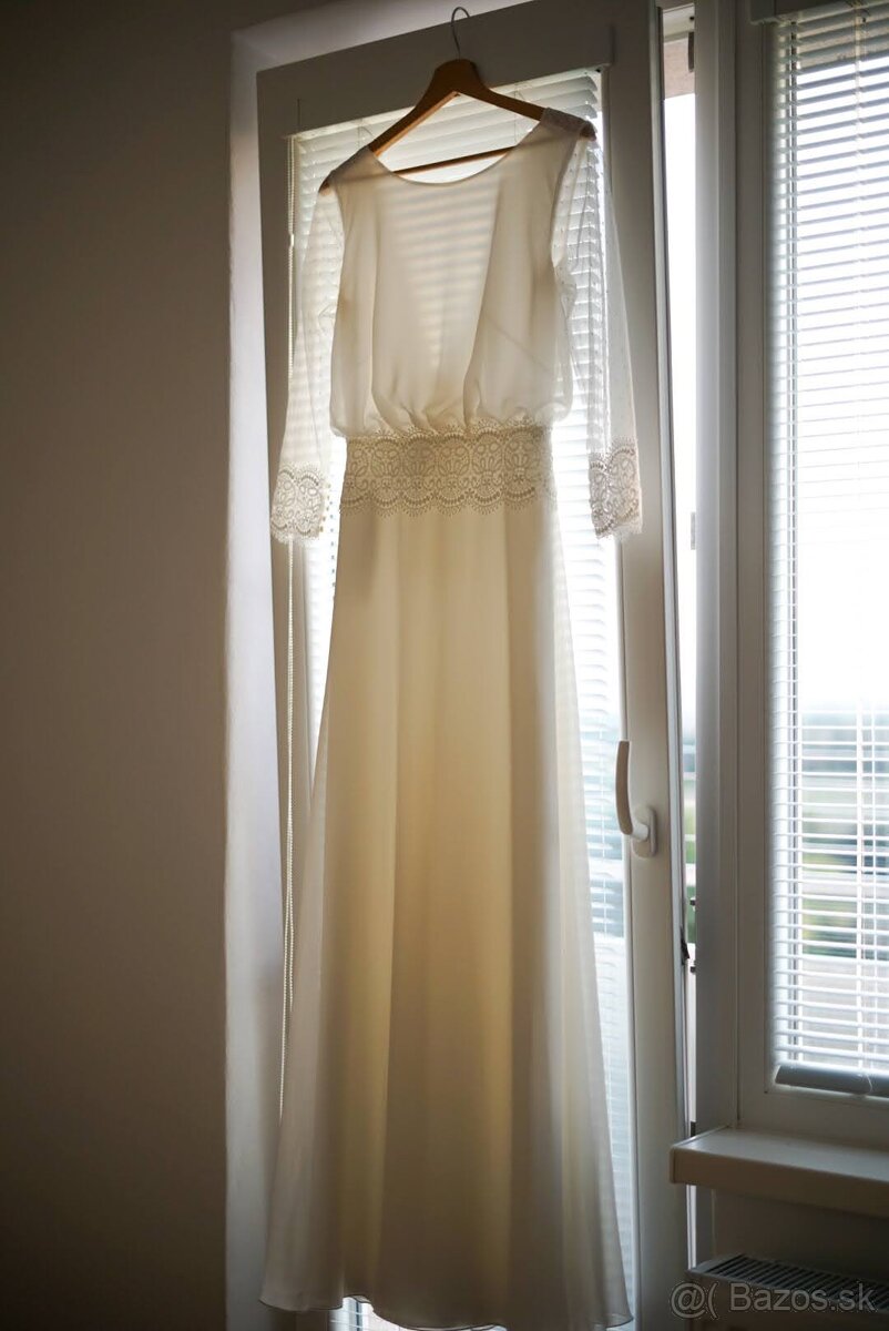 Padavé svadobné šaty na predaj