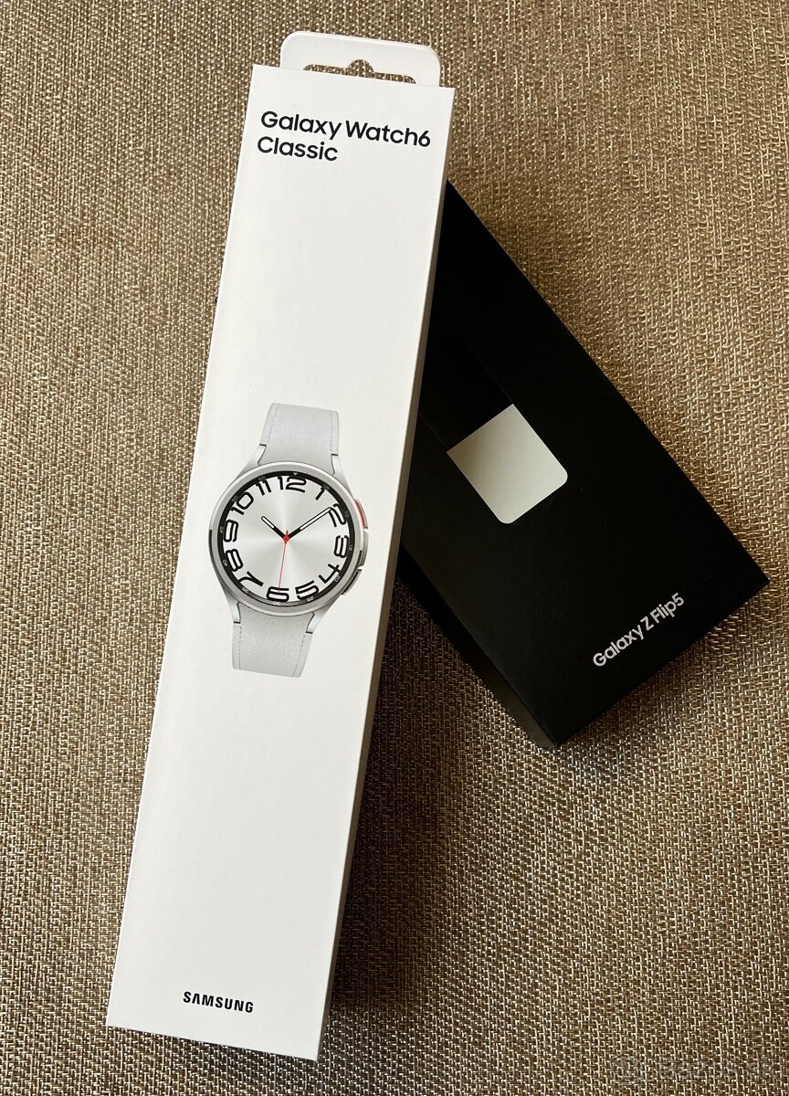 Samsung Galaxy Z Flip 5 + hodinky Galaxy watch 6