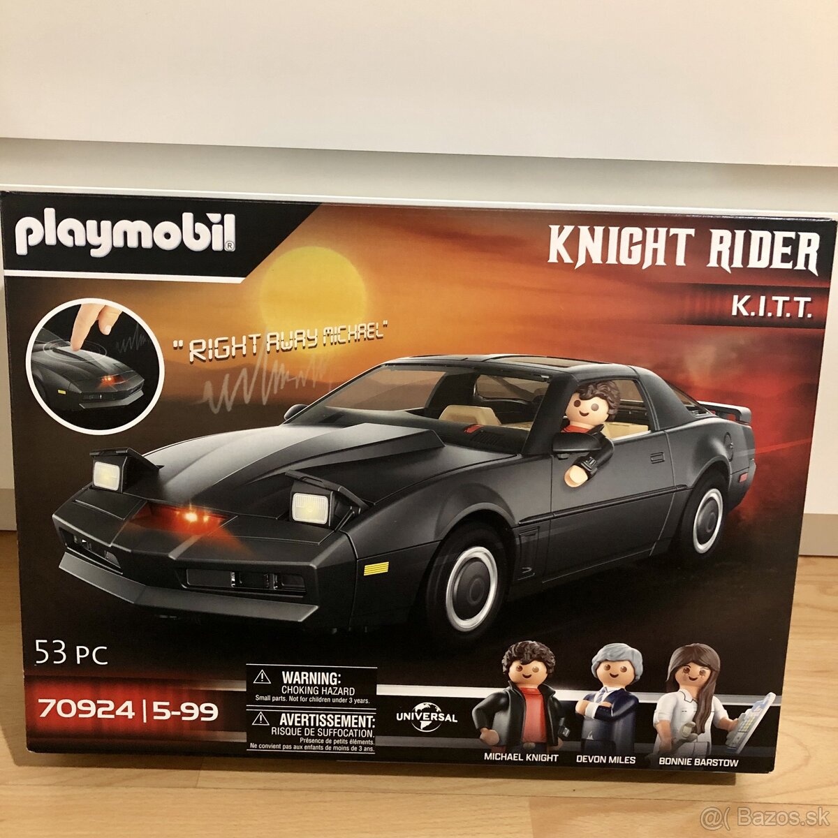 NOVÝ - Playmobil 70924 Knight Rider - K.I.T.T