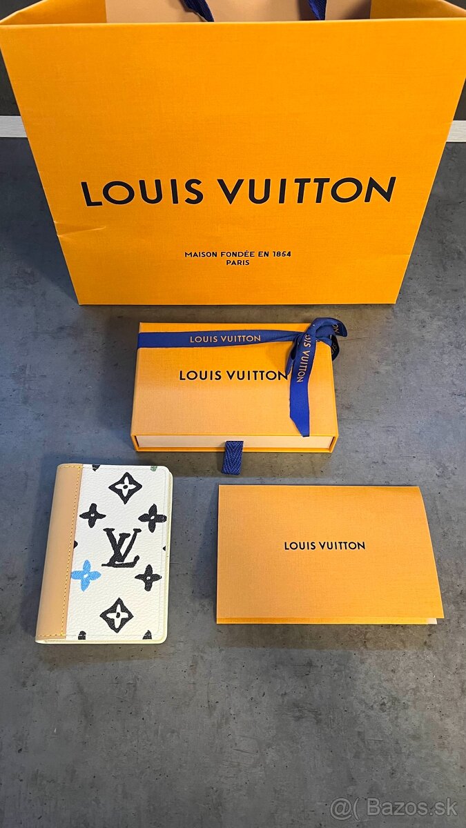 Louis Vuitton by Tyler, the Creator Pocket Organizer biely