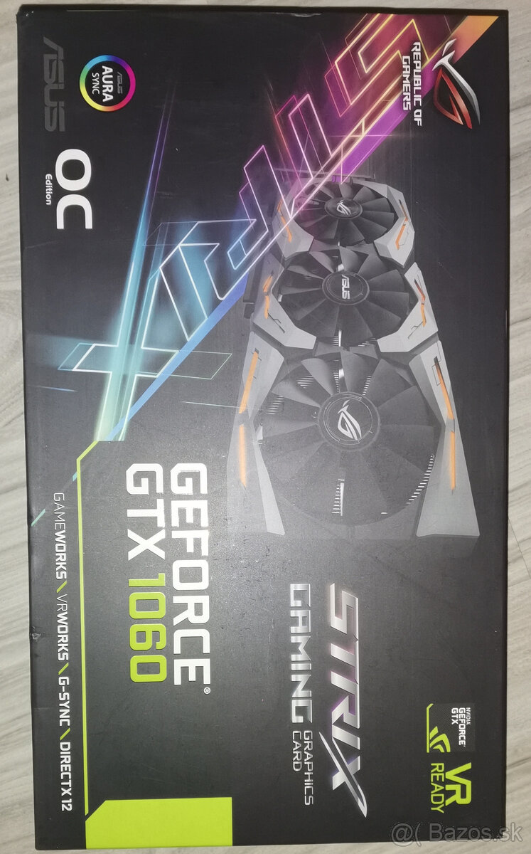 Asus ROG STRIX GAMING GTX 1060