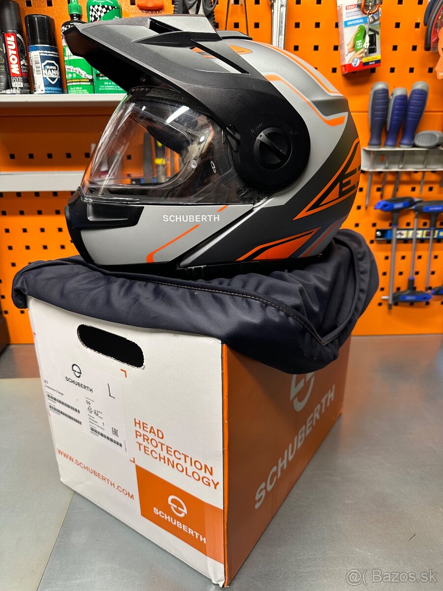 Schuberth E1 endurance orange L