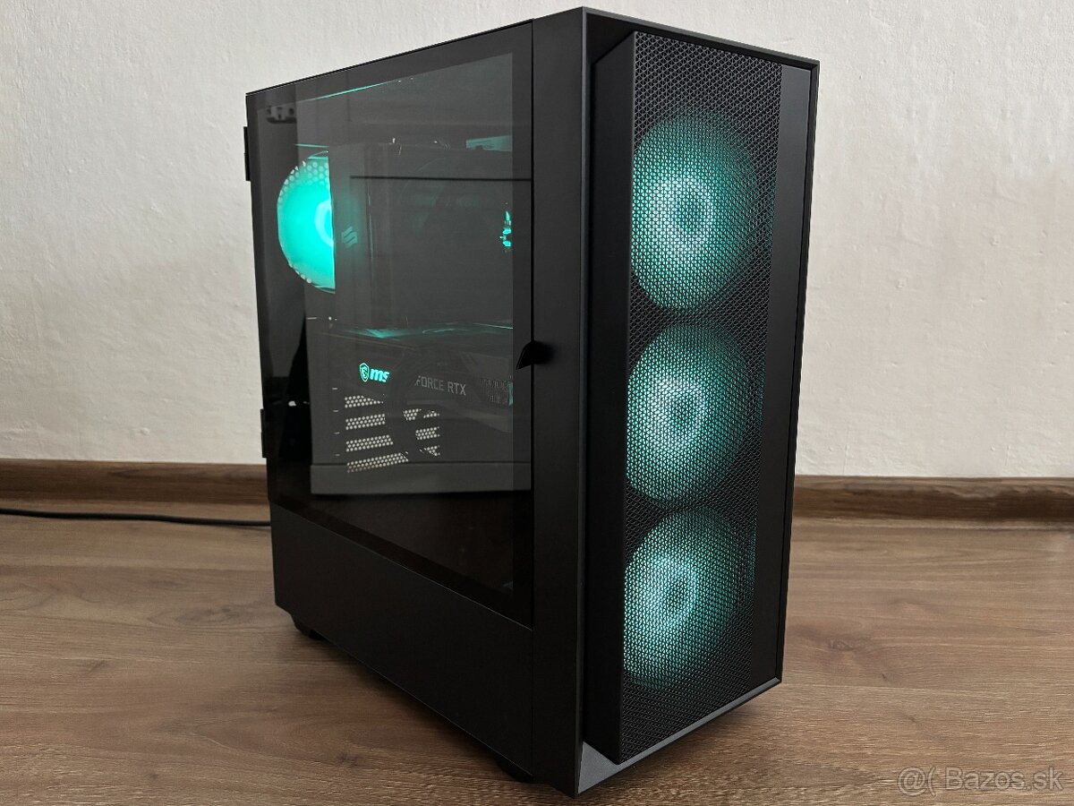 PREDÁM HERNÝ PC - I5 12400F, RTX 3060TI, 16GB DDR4, SSD, HDD