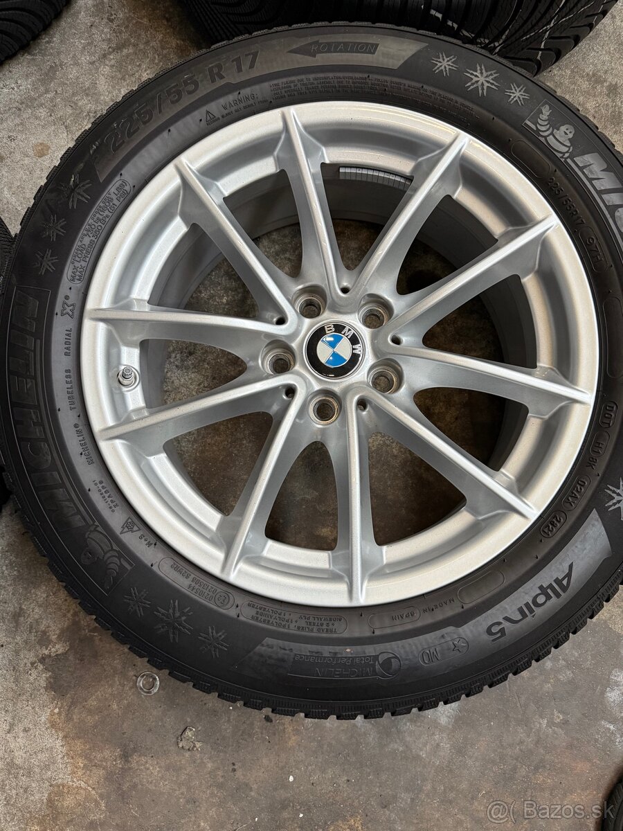 17-stky 5x112 originál bmw + zimne pneu